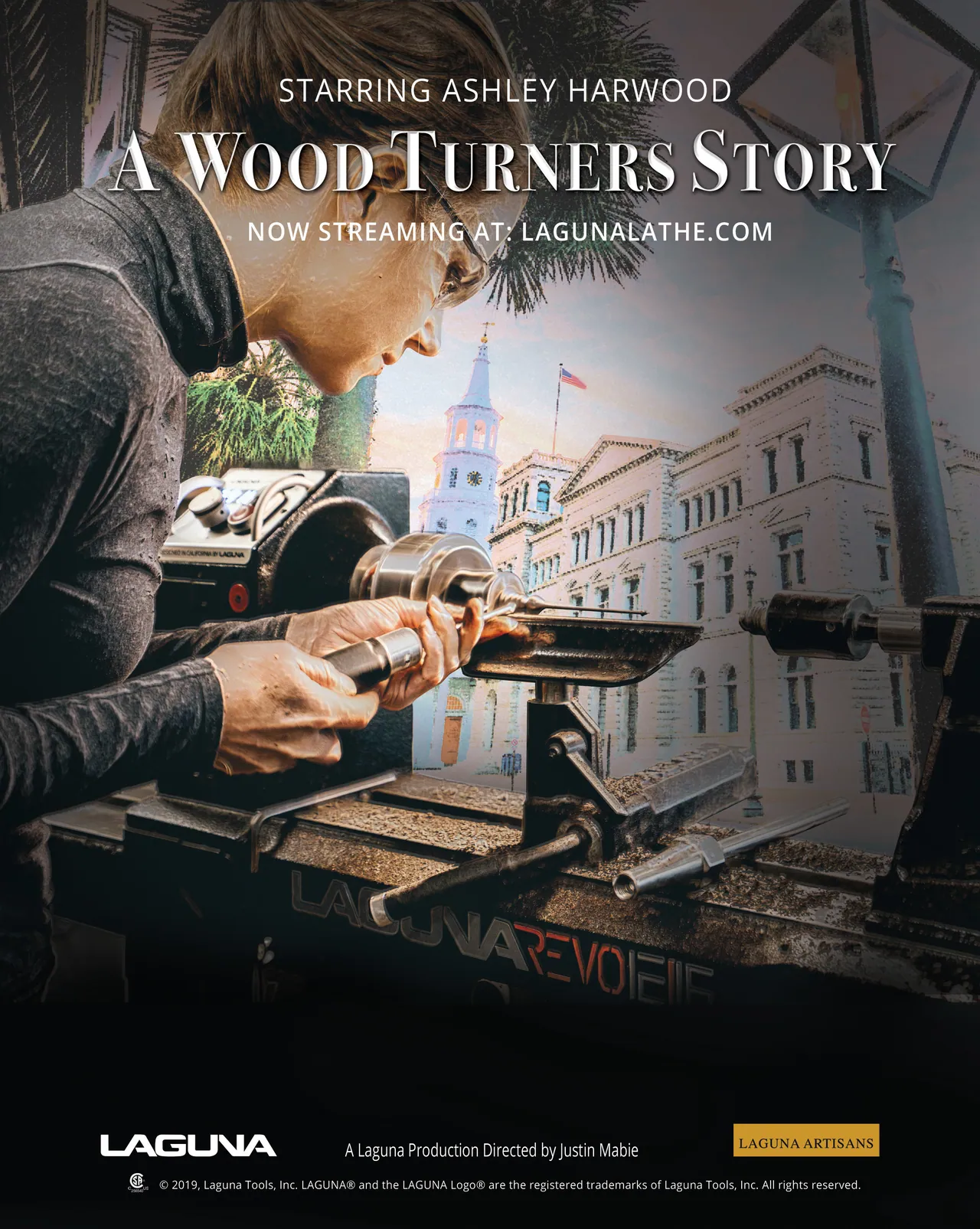 Laguna Tools ad: A Wood Turner's Story