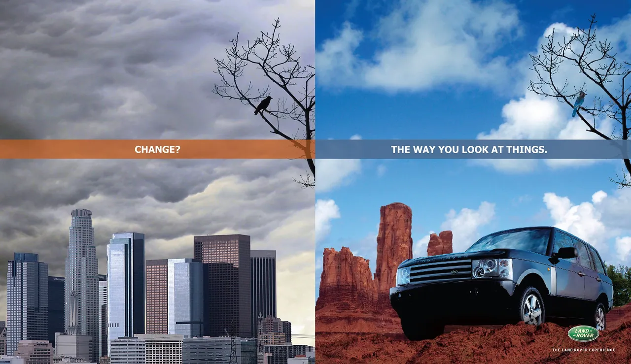 Change? The Way You Look at Things, Land Rover