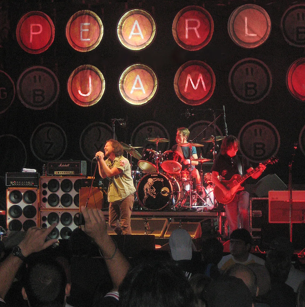 Pearl Jam on stage