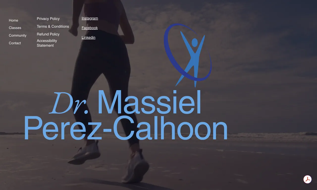 Dr. Massiel Perez-Calhoon, Website