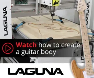 Watch How to Create a Guitar Body, Laguna Tools