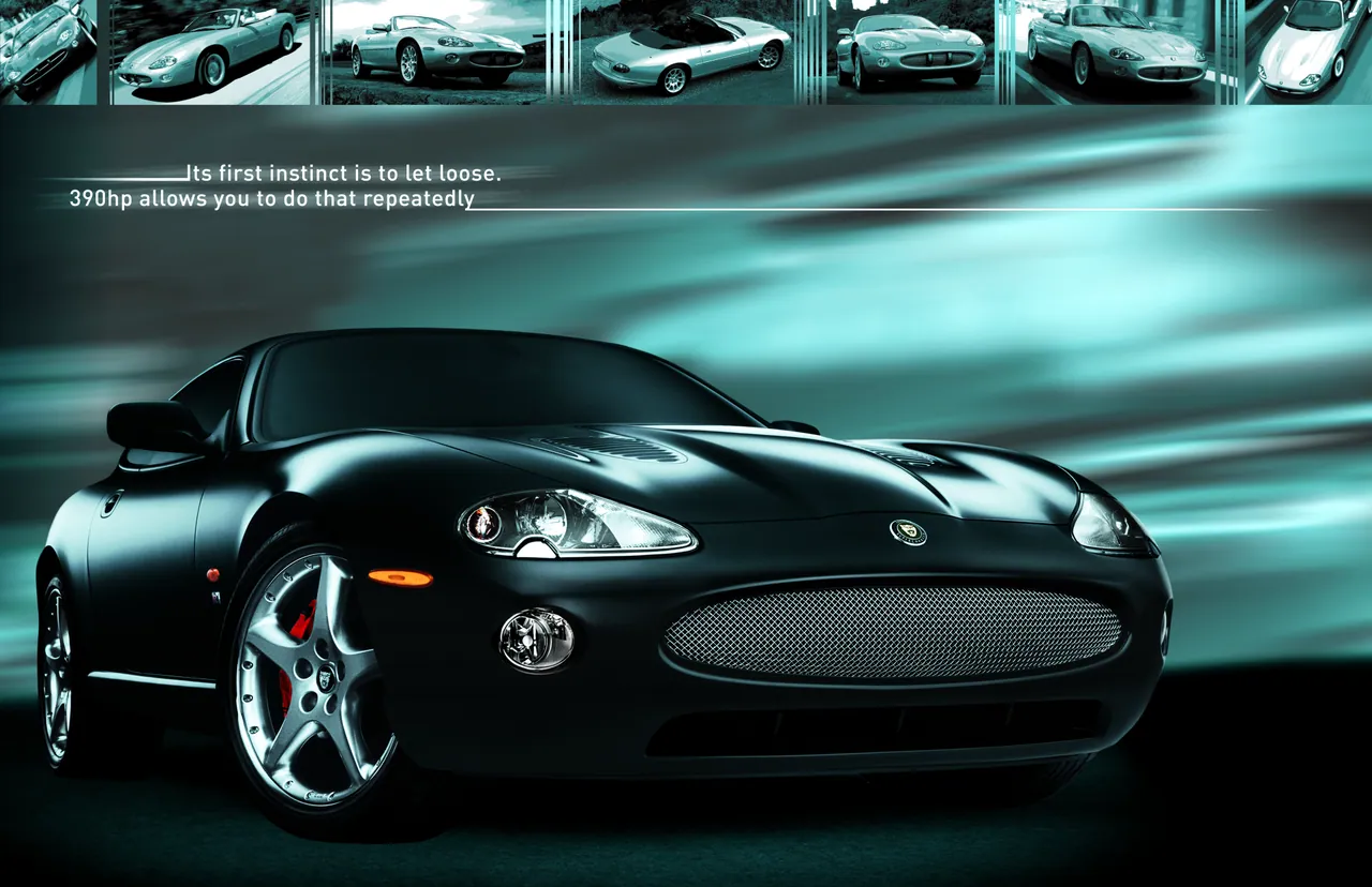 Jaguar XK magazine ad