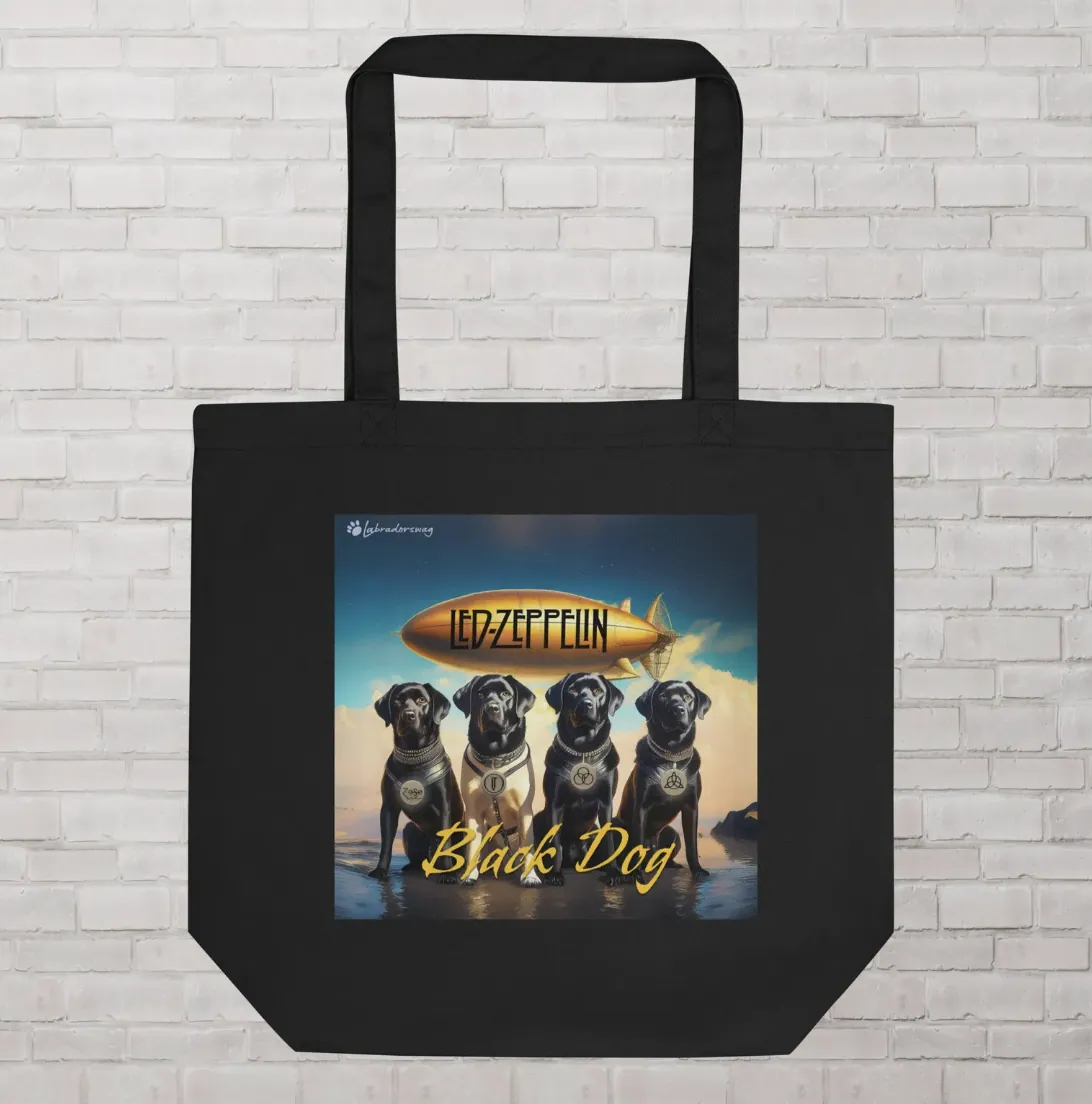 Labradorswag tote bag with four black labs