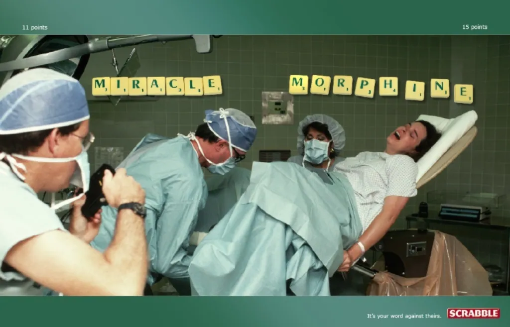 Scrabble: Morphine, Scrabble