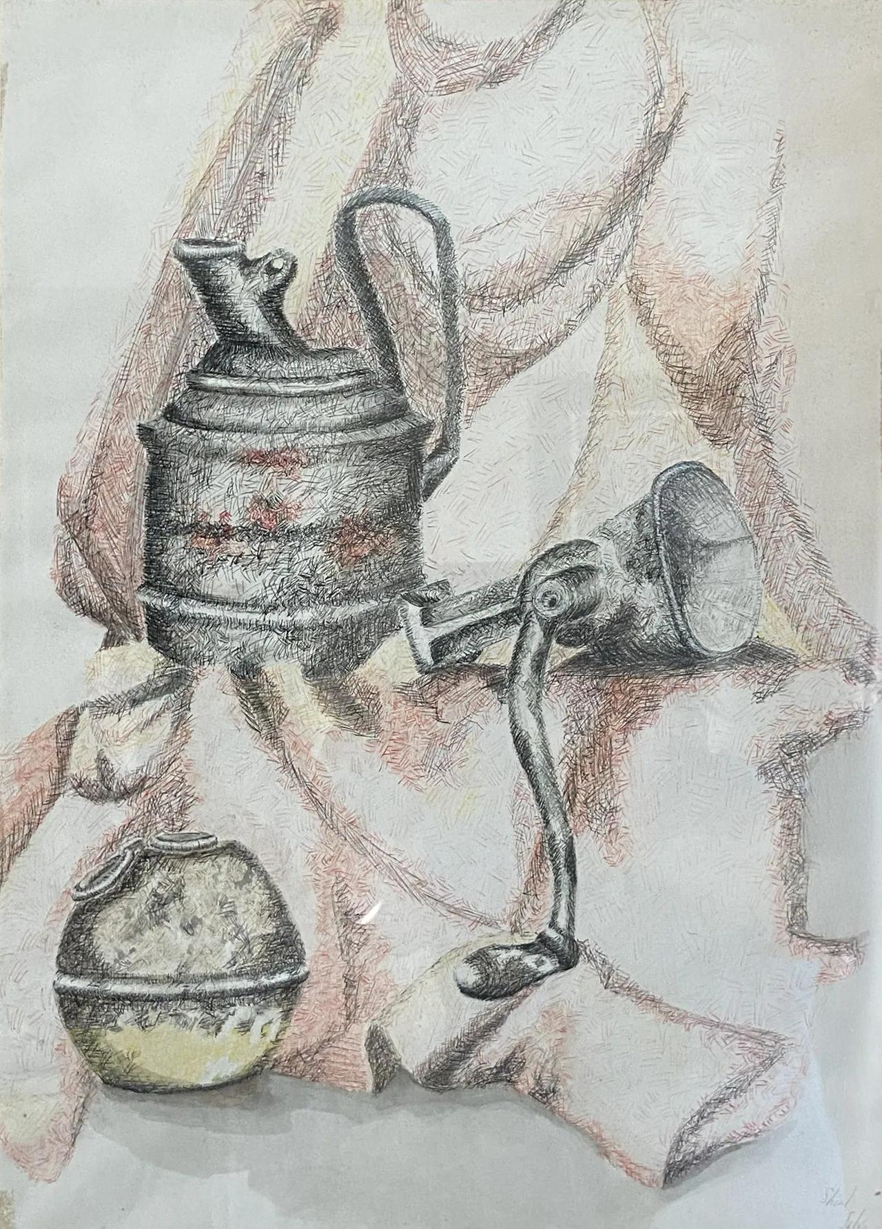 Still life drawing by Shirl Salvo