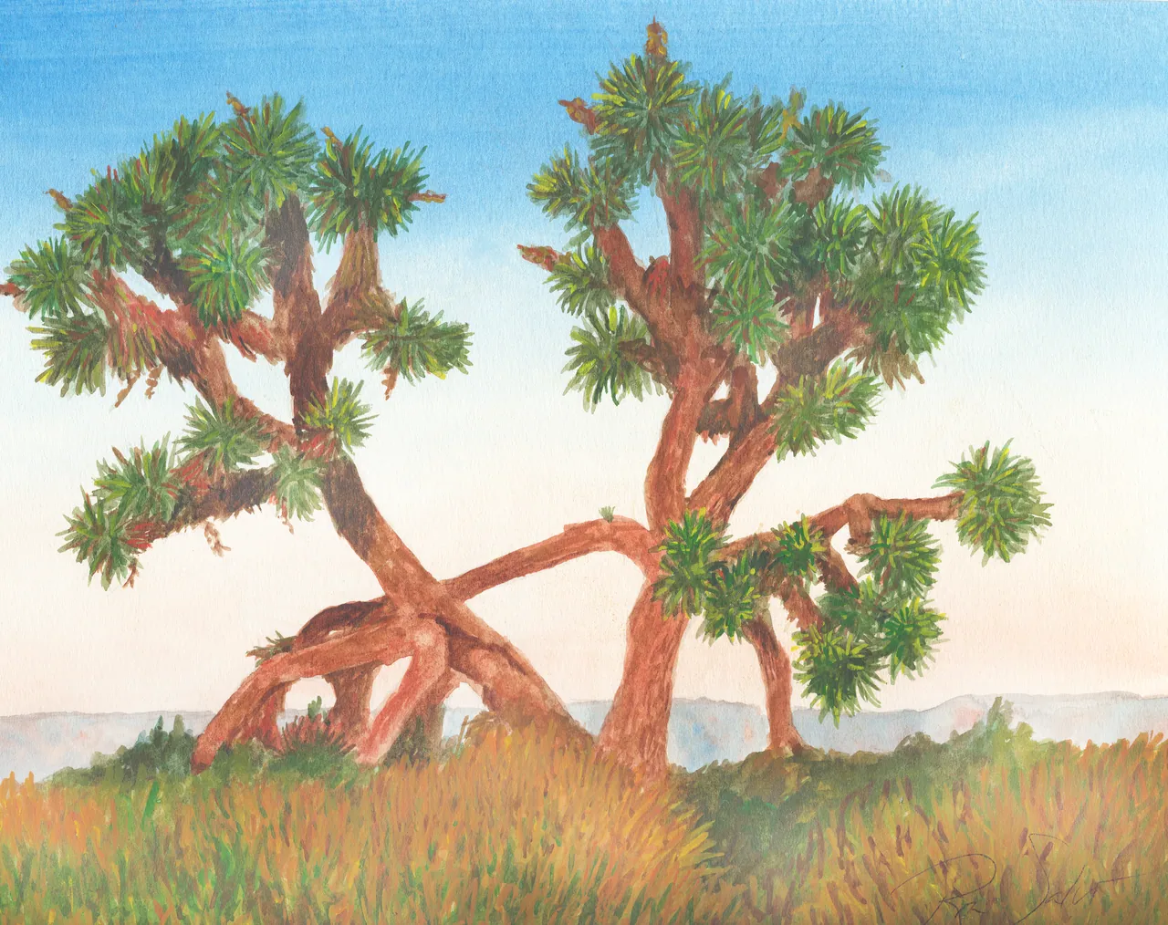Joshua Tree, Painting