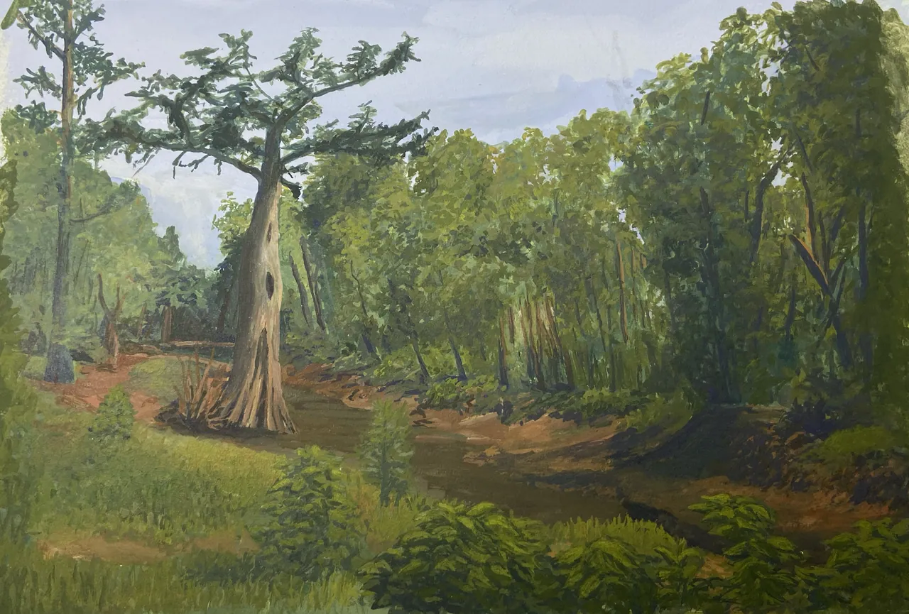 Forest, Painting