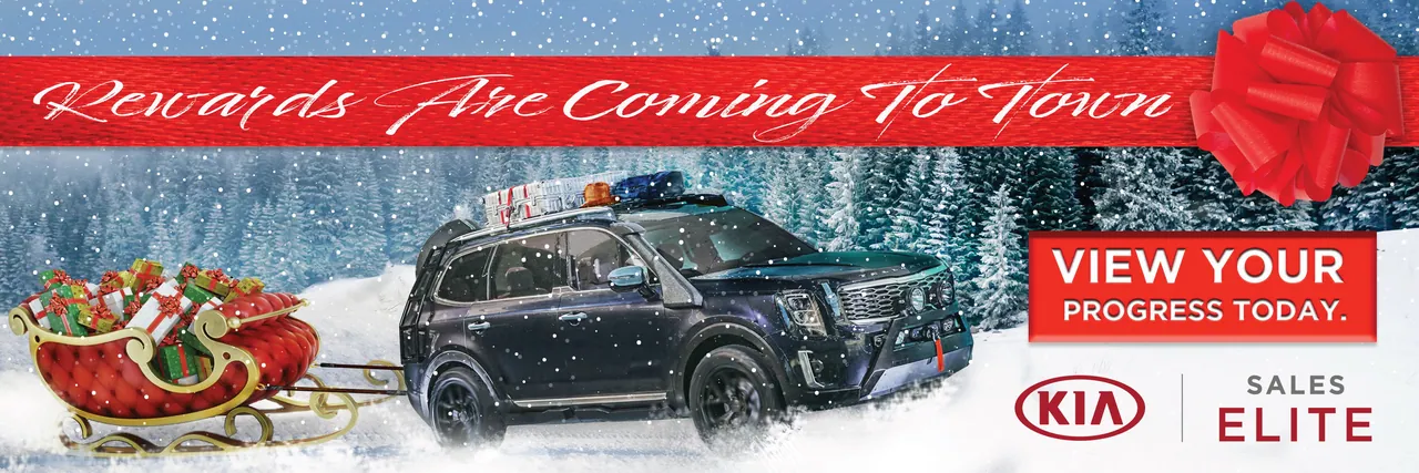 Rewards Are Coming to Town, Kia Sales Elite