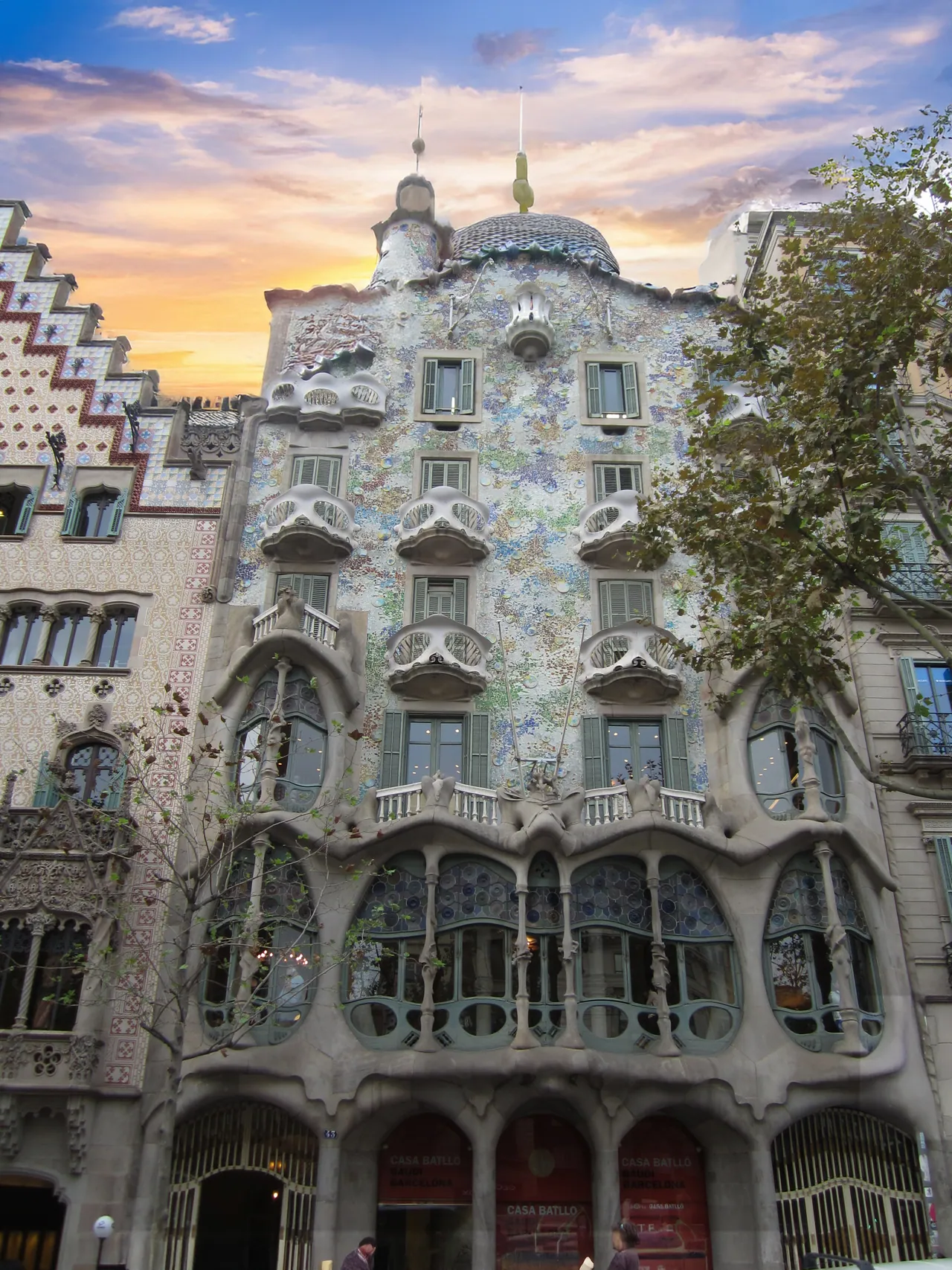 Casa Batlló facade in Barcelona